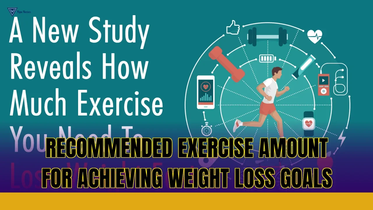 Recommended exercise amount for achieving weight loss goals