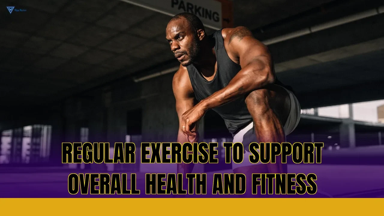 Regular exercise to support overall health and fitness
