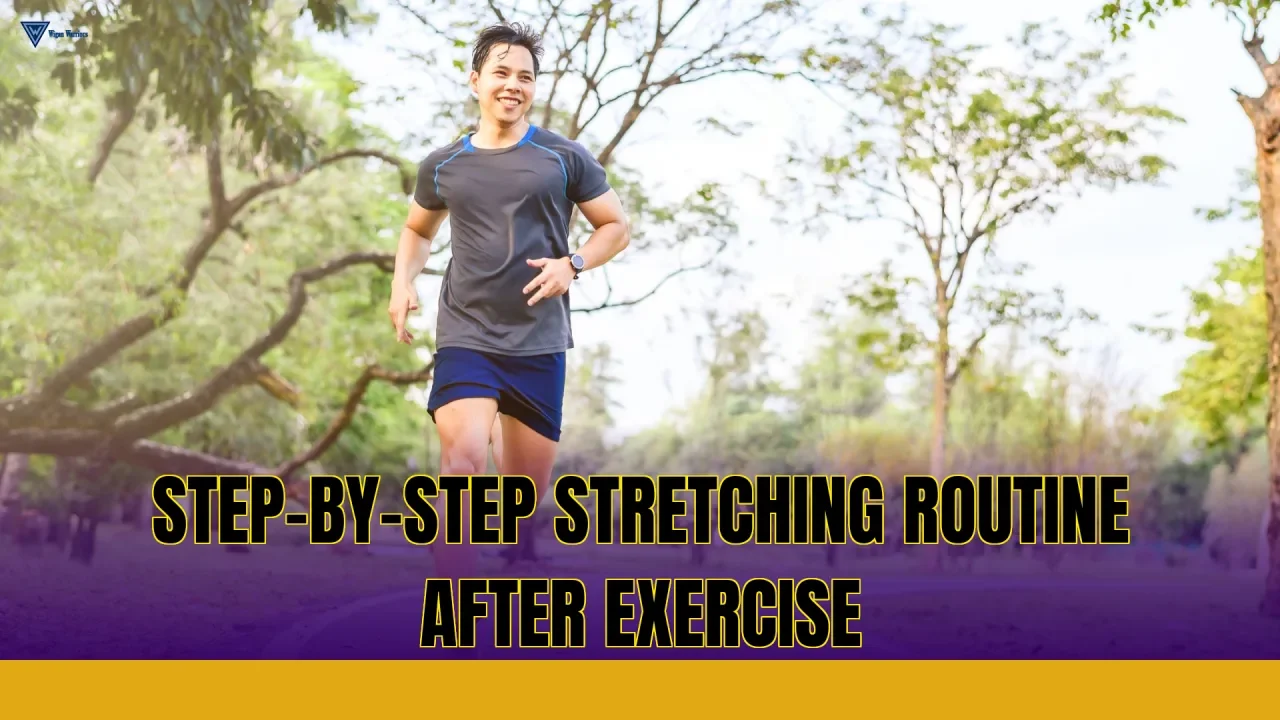 Step-by-step stretching routine after exercise